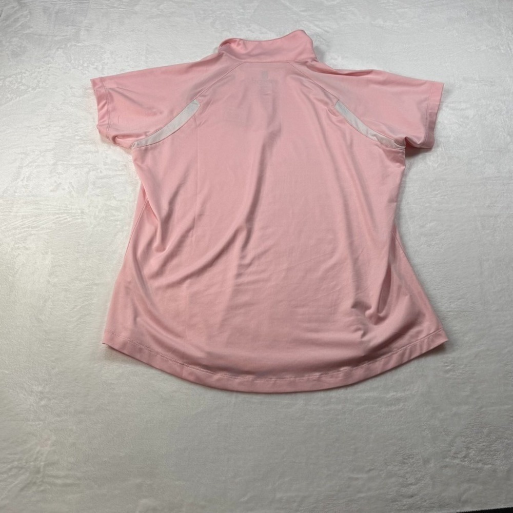 Kate Lord Collection Women's Golf 1/4 Zip Mock Neck Performance Top – Size Large - Picture 5 of 5